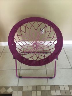 Pink Bungee Chair