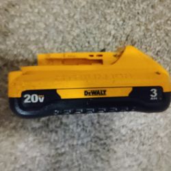 DeWalt DCB230 20V MAX  3Ah Lithium Ion Battery Pack