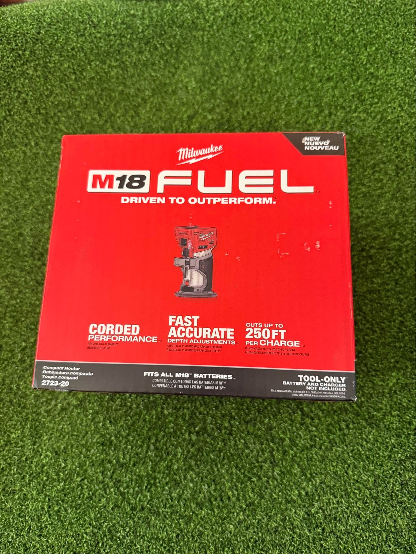 Milwaukee M18 Fuel Brushless Compact Router