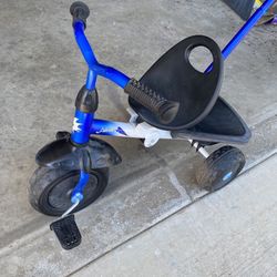 Kiddie Falcon Tricycle with handle used Tri Cycle Kid Child