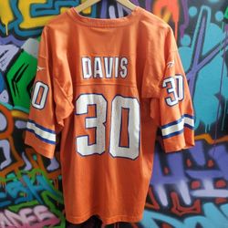 Vintage Terrell Davis Denver Broncos Reebok Jersey 