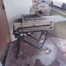 Wet Saw. Ridgid