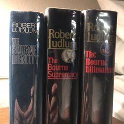 Jason Bourne Hardcover First Edition Books.