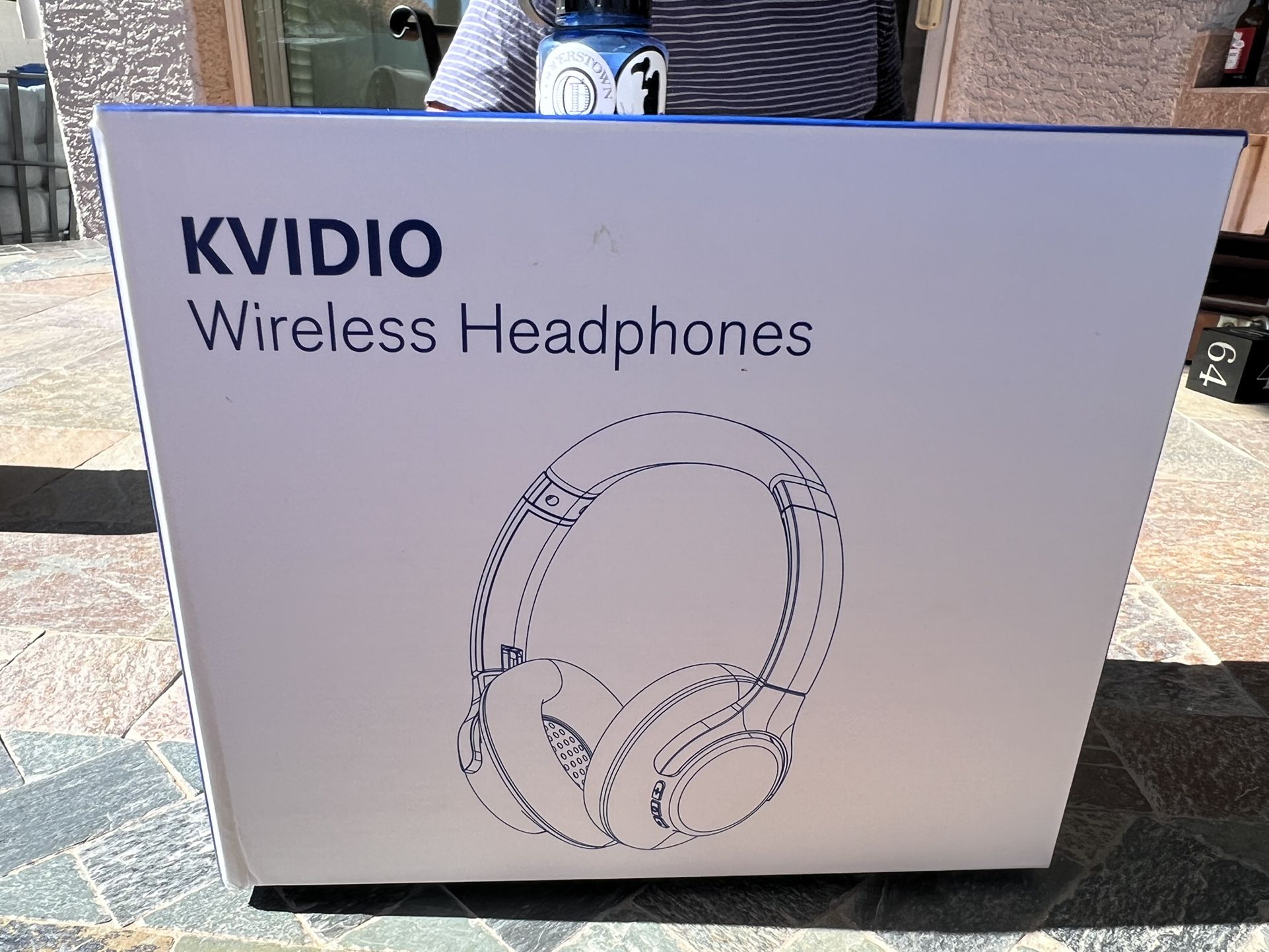 KVIDIO Wireless Headphones 