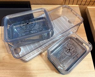 3  Fridge Containers for Fruits and Vegetables