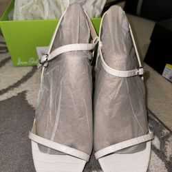 NEW Sam Edelman White Size 8.5 Heels