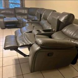 COMFY NEW MADRID RECLINING SECTIONAL SOFA ON SALE ONLY $1399. IN STOCK SAME DAY DELIVERY 🚚 EASY FINANCING 