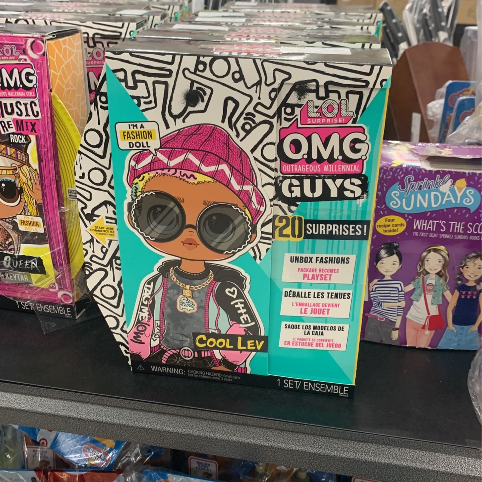 LOL Surprise OMG Guys Doll With 20 Surprises