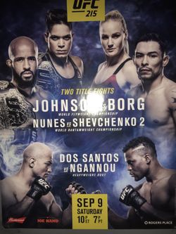 Ufc boxing MMA poster only 15$