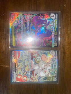 Pokémon Mega Dragalge ex and Cinccino ex Cards