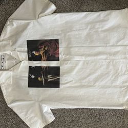 Off white shirt (medium)