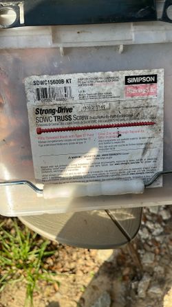 Simpson Strong Tie Truss Screws