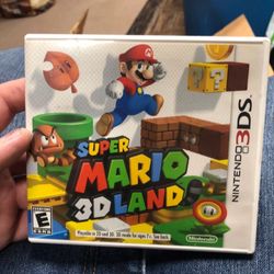 Super Mario 3D Land Nintendo 2DS 3DS Game complete with case and manual