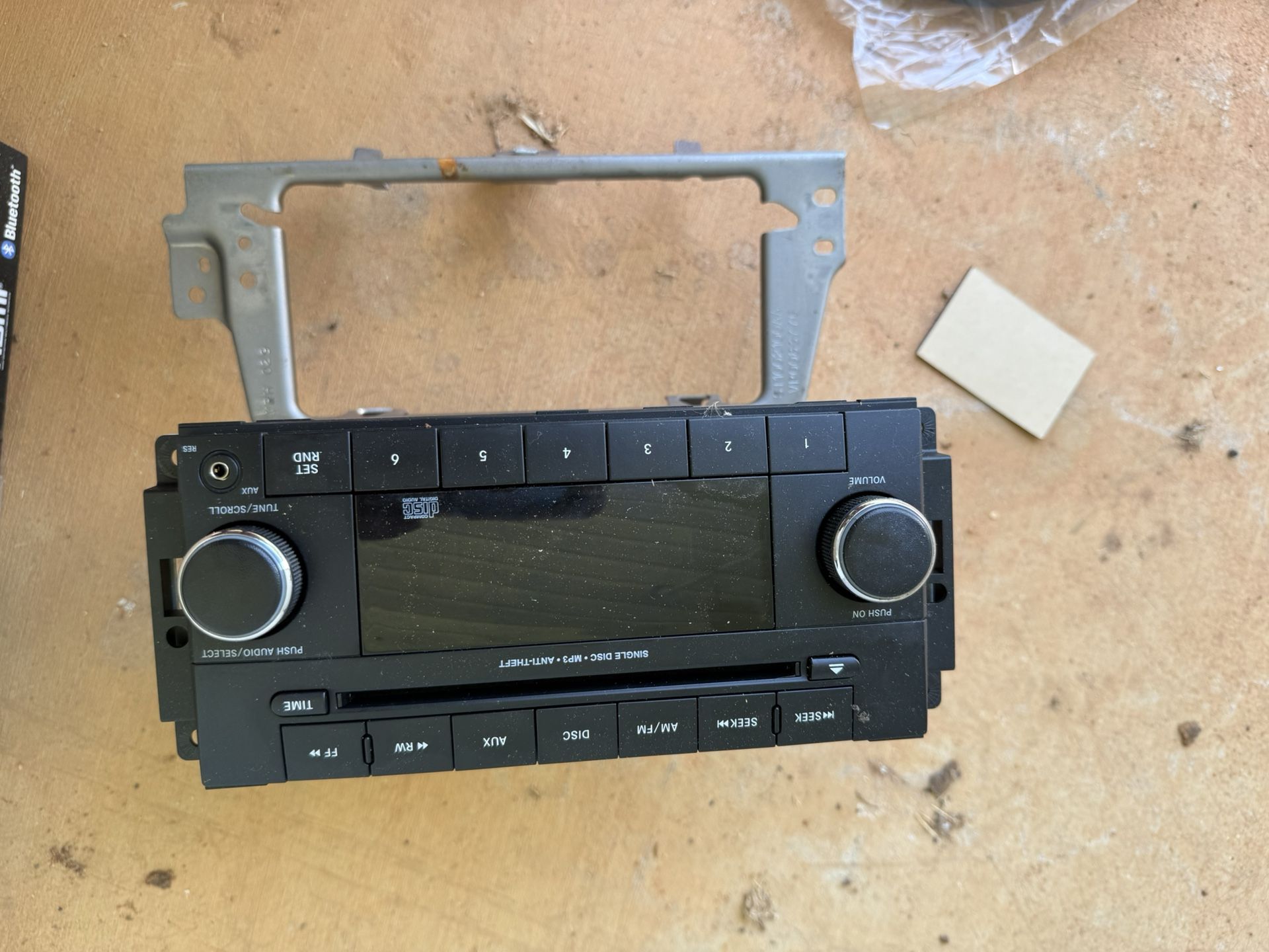 Jeep Wrangler factory radio