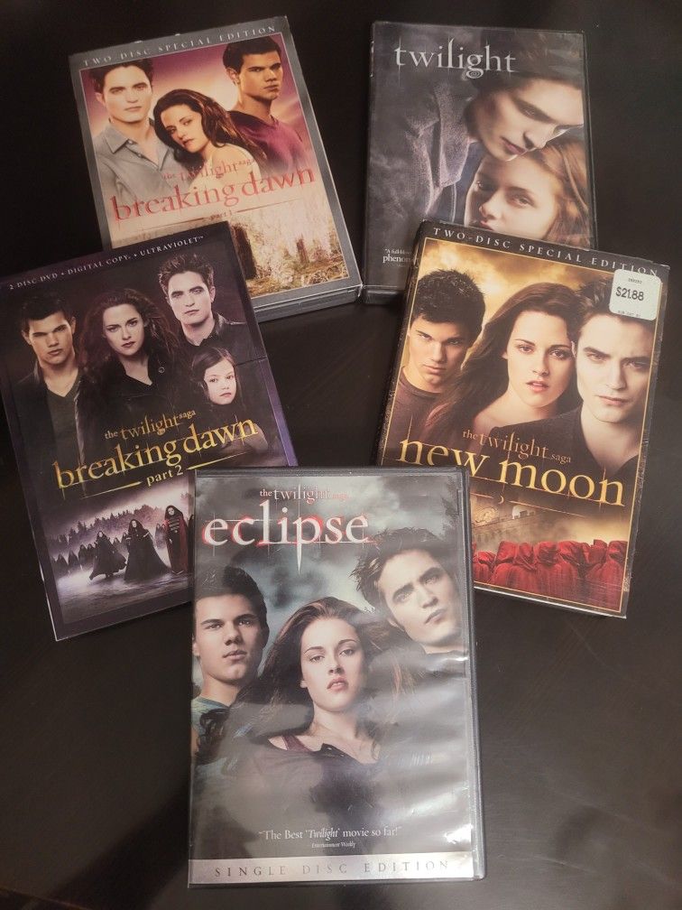 Twighlight Dvds Pre-owned 