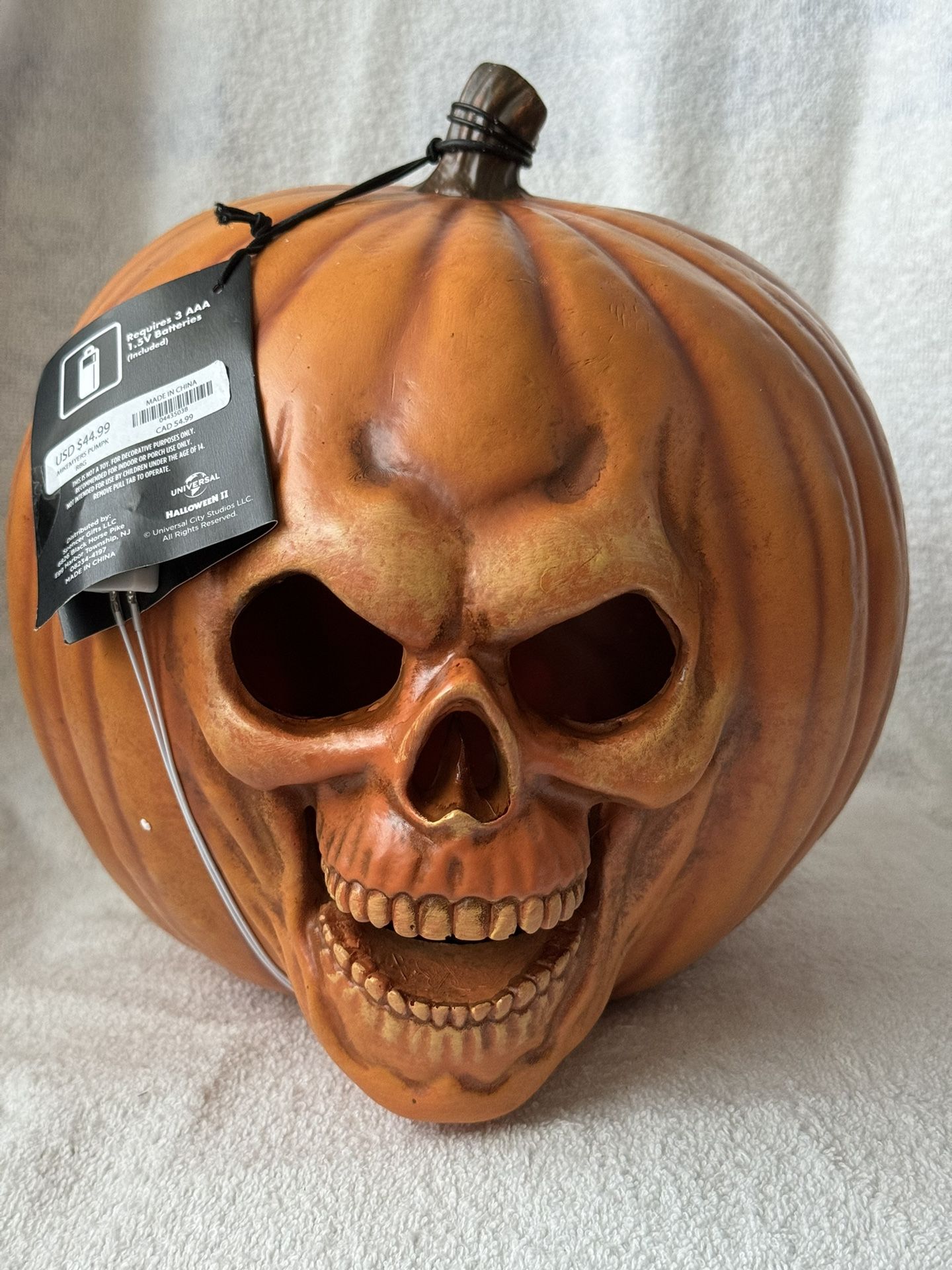 Michael Myers Light-Up Pumpkin Statue - Halloween II