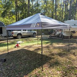 GCI Outdoor 10x10 Pop-Up Canopy with Vented Top & Carry Bag