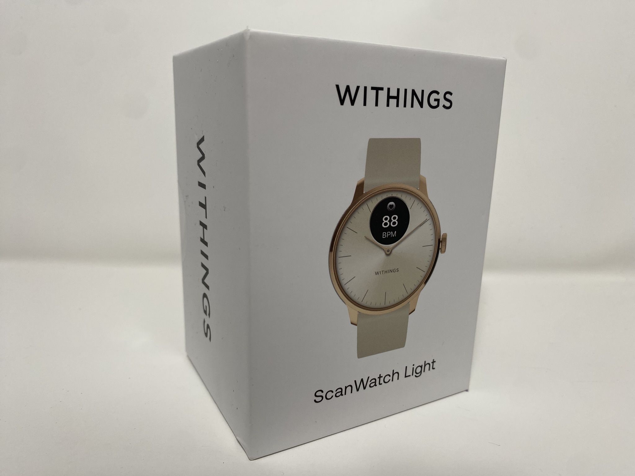 Withings ScanWatch Light Hybrid Smart Watch Heart Rate Sleep Monitoring Fitness Tracker