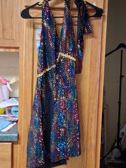 Women's sparkly rompards dress size ALA