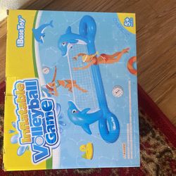 Inflatable Pool Volleyball Set with 2 Balls 