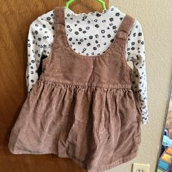 Carters 2T Fall/Winter Girl Outfit 