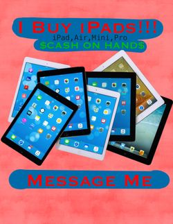 iPads Message Me All Models