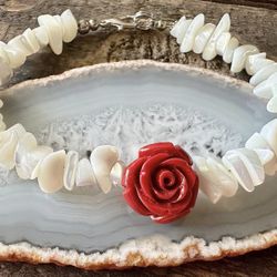 Rod Rose And White She’ll Bracelet 