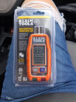 Klein Tools Gfci Receptacle Tester