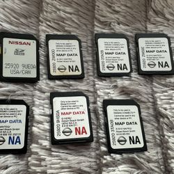Nissan Map GPS SD Card