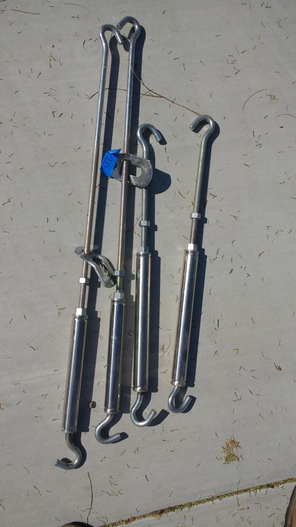 Cabover Camper Tie Down System