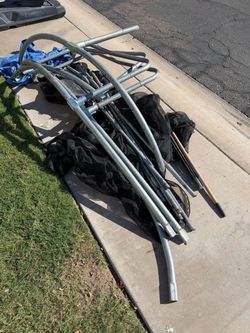 FREE Trampoline frame / scrap metal.