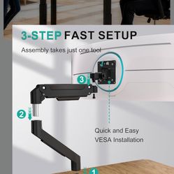 MONITOR DESK MOUNT 13-49 Inches 
