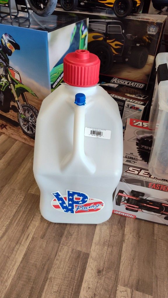 VP Racing 5.5 Gallon Jug Brand New $42 Plus Tax Each One ,Hose Sold Separately $12