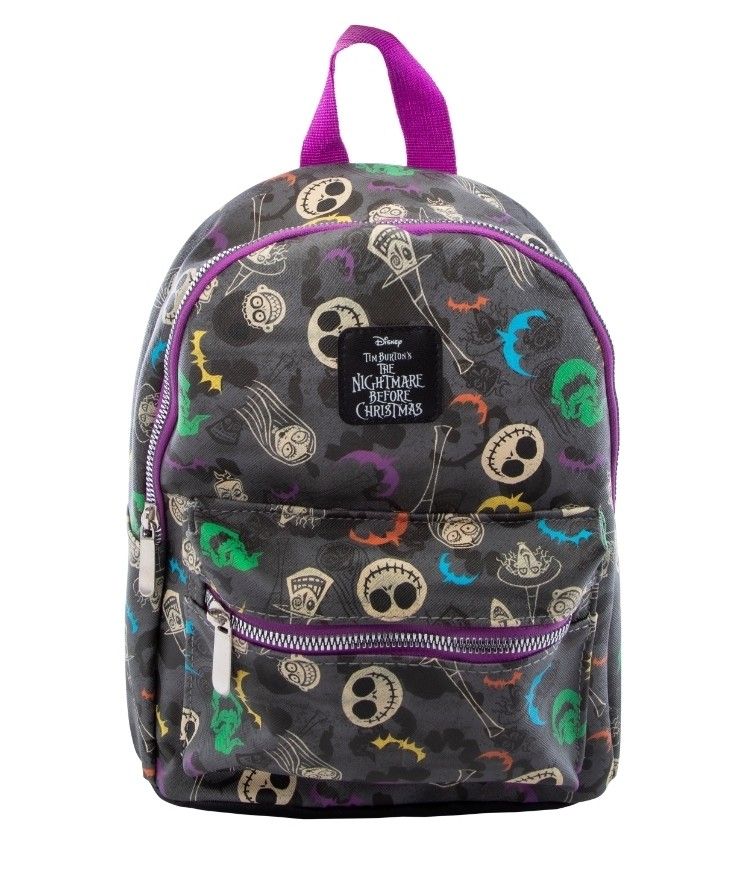 The Nightmare Before Christmas Licensed Mini Backpack 💀💜✨️