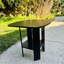 Wood End Side Table New Condition 