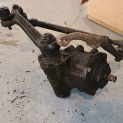 Mercedes 300D Power Steering Gear Box, Pitman Arm, Shaft