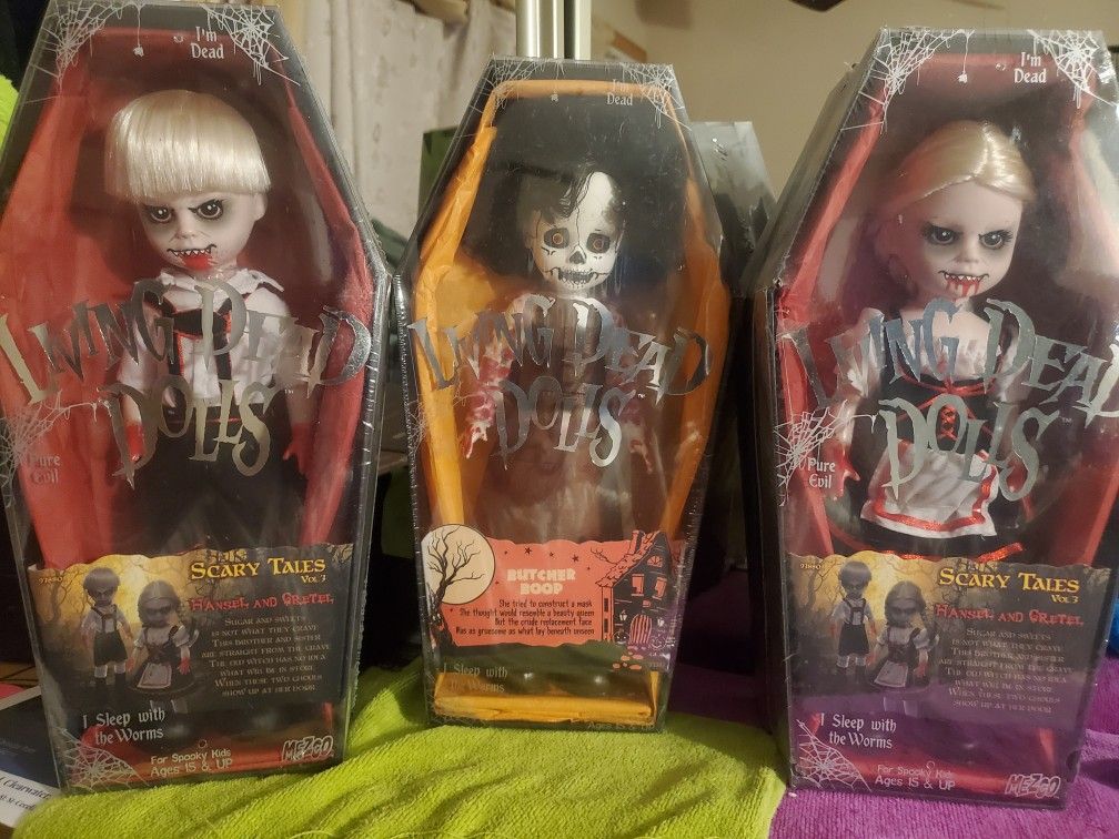 Living dead doll New in Box,, call for prices