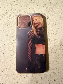 Silicone iPhone 16 Pro Max Britney Spears case