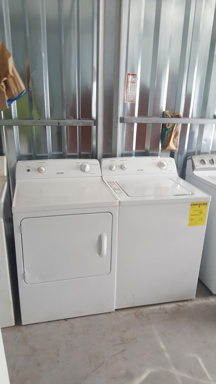 Hotpoint washer & dryer(credit card accepted