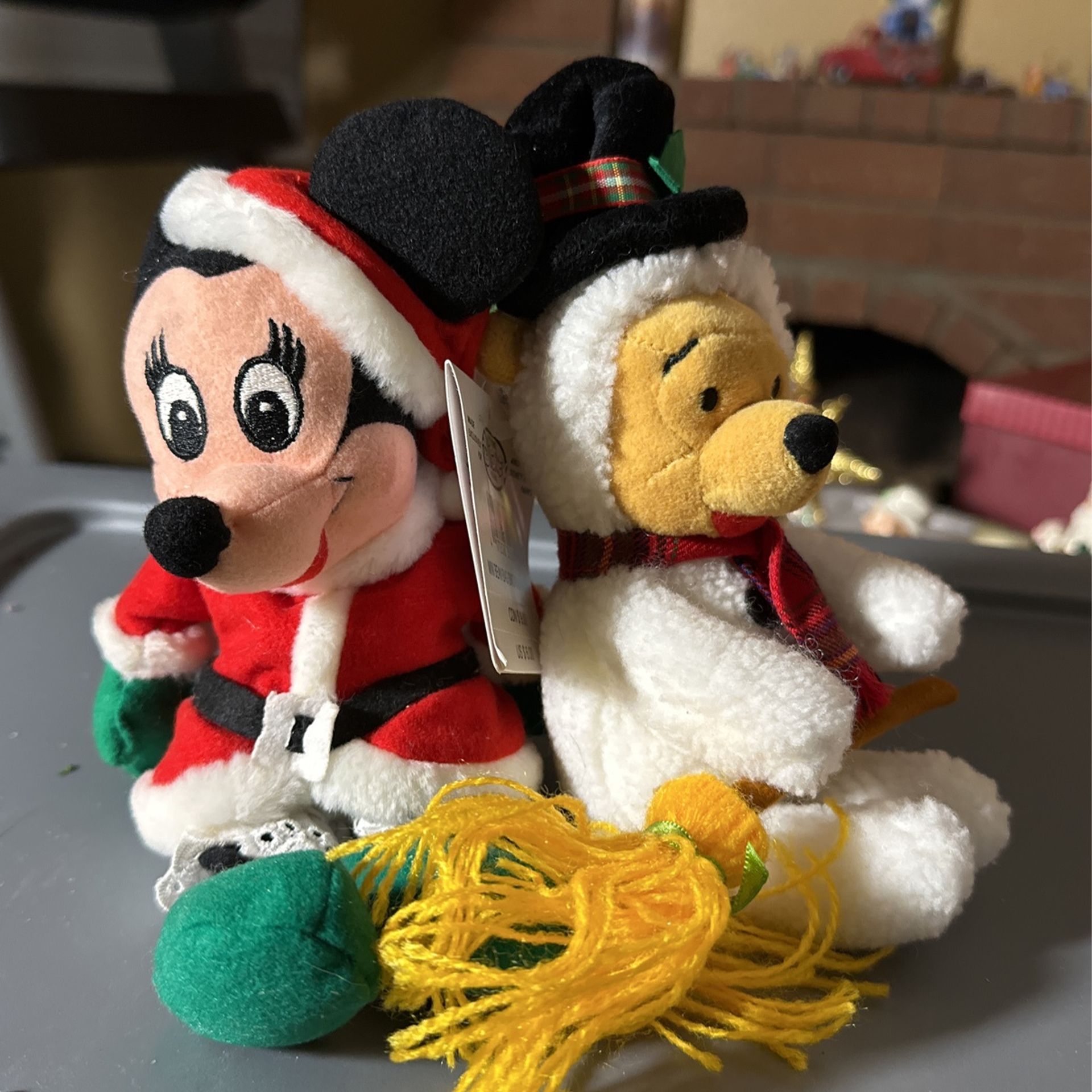 Minnie And Winnie The Pooh Stuff Animal Toys 