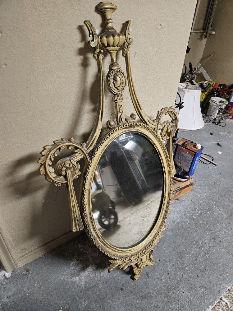 Vintage Ornate Wall Mirror