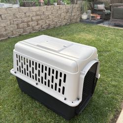 Petmate Vari Dog & Cat Kennel, Tan, 36-in, 50-70-lbs