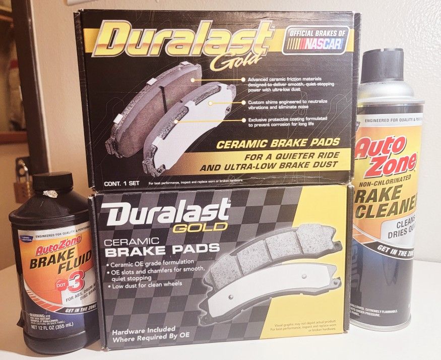 Duralast Gold Ceramic Brake Pads DG 1293 | DG 1212