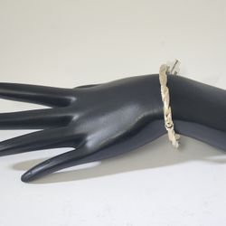 Twisted Bangle Bracelet 14k 8g