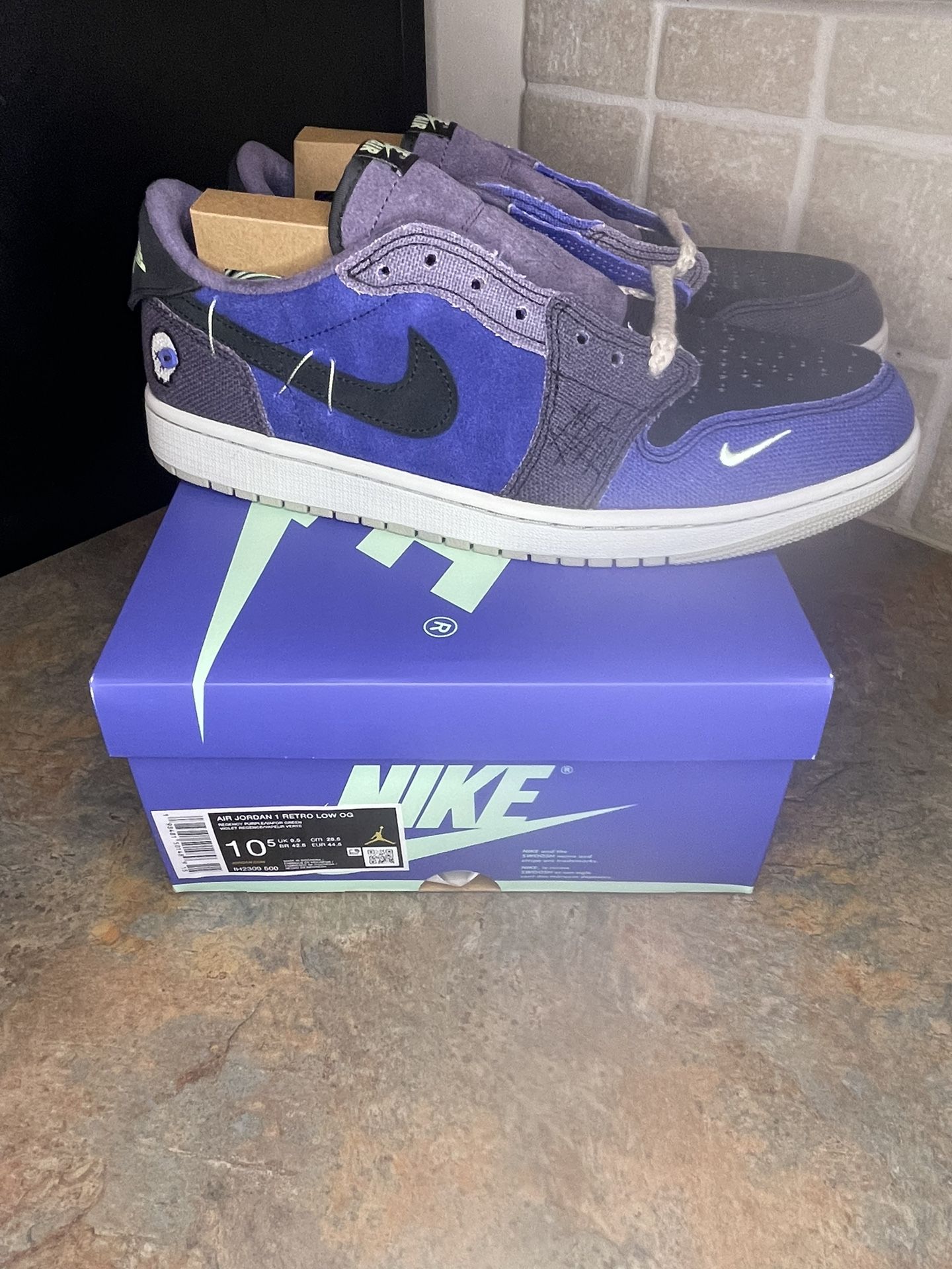 Nike Air Jordan 1 Retro Low OG “Voodoo Alternate” Sz.10.5