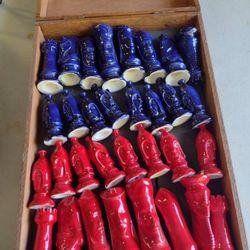 Porcelain Chess Pieces 