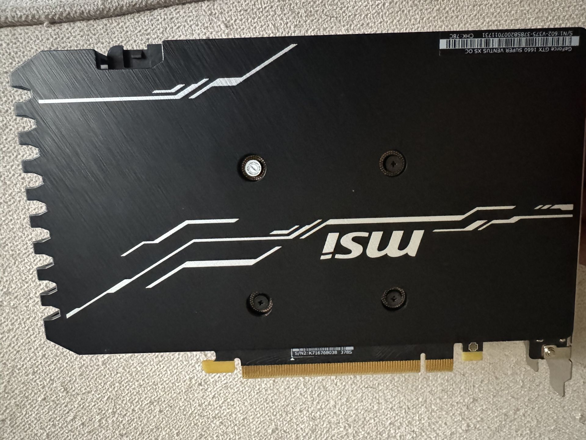 GeForce GTX Ventrus XS OC 1660 Super