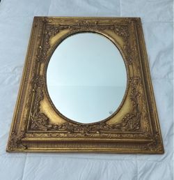 Gold Square Mirror 🪞