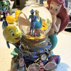 Little Mermaid Musical Snow Globe