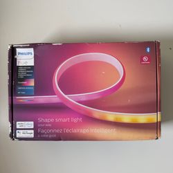 Philips Hue 6.6 ft. LED Smart Gradient Color Changing Strip Light Base Kit